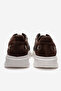 Men's Thick Sole Lace-Up Casual Shoes Real Leather Mc 23279 Brown - 6