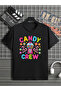 Candy Crew Printed 100% Cotton Crew Neck Kids T-Shirt