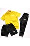 Elyazı Brooklyn Men's 3-Piece Polo Collar Tracksuit Set