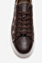 Men's Thick Sole Lace-Up Casual Shoes Real Leather Mc 23279 Brown - 2