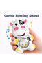 Baby Rattle Cow Toy with Colorful Beads, Gentle Rattling Sound, BPA & Phthalate Free, - 3