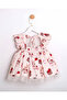 Lily Co Strawberry and Rabbit Patterned Girl's Dress - 2