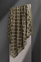 Crystal Scarf Diamond Pattern Khaki - 2