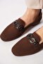 Roklen Women's Knitwear with Endless Buckle, Babet Brown - 4