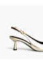 LOW HEEL SLING BACK IN CROCCO - 3