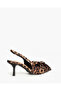 SLING BACK IN LEOPARD - 4