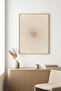 Natural Wood Framed Abstract Painting I Huhu1127