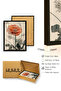 Black Wooden Framed Abstract Painting I Huhu1272 - Single Painting Black Frame - 3