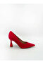 POINTED TOE PUMP IN RED