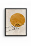 Black Wooden Framed Abstract Painting I Huhu1276 - Single Painting Black Frame - 2