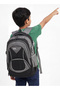 Para John School Backpack 14-20" Polyester Durable Student Bag with Strong Zipper - 5