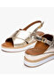 SANDAL WITH WIDE CROSSOVER STRAPS - 3