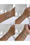 Charmlı Silver Color Plated Set of 4 Bracelets - 2