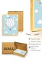 Natural Wood Framed Children's Themed Balloon Painting - Vibrant Colors |   Huhu1631 - Single Table Natural Wood Frame - 3