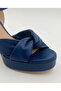 SANDAL WITH WIDE CROSSOVER STRAPS - 2