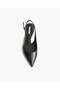 LOW HEEL SLING BACK IN CROCCO - 5