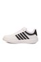 White Black Lightweight Lace-Up Men's Sports Shoes Pori 2079 m - 4