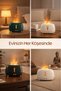 Ultrasonic Air Humidifier 250 ml |   Silent Led Flame Effect Aromatherapy Diffuser - 4
