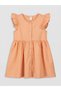 I Girls' Ruffled Linen Look Dress from Freezen Store