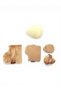 5-Piece Makeup Sponge and Puff Set – Foundation Sponge, Velvet Powder Applicator - 2