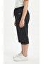 Girl's Elastic Waist Tie-Up Straight Leg Printed Capri 25002 - 2