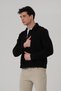 Men's Shirt Men's Shirt with Snap Closure and Pocket Detail - 3