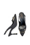 Women's Metal Buckle Detailed Medium Heel Stiletto - 4