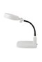 -Desktop 10X Led Lighted Magnifier Reading Craft Repair Magnifying Glass 7765