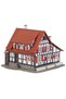 House Kit with Beams, Scale 1:87 - 2