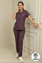 Women's Yarasakol Belinda Scrubs Set - Light Plum