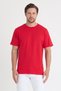Unisex Unprinted Regular T-Shirt Combed Cotton Fabric