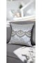 Set of 2 Lace Embroidered Double-Sided Velvet Decorative Throw Pillow Covers 45X45 - 2