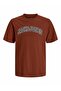 Jack Jones Caleb Varsity Large Size Men's T-Shirt 12258871 - 5