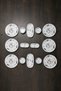 6-Person 14-Piece Toledo Porcelain Breakfast Set Ornis İpek – Stylish Breakfast Set - 3