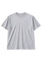 Men's Large Size Melange Grey Basic Short Sleeve T-Shirt 3Xl-4Xl-5Xl-6Xl-7Xl-8Xl - 3