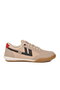 Beige Lace-Up Lightweight Flexible Men's Sports Shoes Antares m - 3