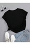 Girl with Black Glasses Oversize T-Shirt - 4