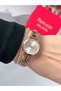 Steel Strap Minimal Case 2 Year Warranty 3 Atm Waterproof Women's Wristwatch + Bracelet Gift - 5
