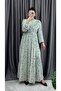 Chiffon Patterned Dress - 4