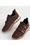 Women's Colorful Sole Velcro Sneaker Walking Shoes - 4