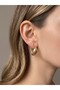 Steel Mix Hoop Earrings
