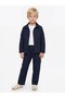 Boy's Stylish Jacket with Linen Fabric and Pocket Detail - 2