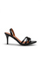 Gemma Nina Women's Heeled Shoes 0012614 Black Rustic - 4