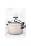 7L Nonstick Pressure Cooker Granite Finish Induction & Gas Compatible Safety Lock Lid Pot - 2