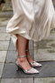 Sahra Ankle-Strap Sequined and Stoned Evening Dress Shoes - 4