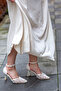 Sahra Ankle-Strap Sequined and Stoned Evening Dress Shoes - 6