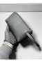 100% Genuine Leather Unisex Handbag Money Portfolio - the Best Gift for Men & Women - Black - 4