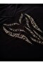 Bronze Stone Embroidered Large Size Luxury Mother's Combed Cotton 3/4 Sleeve - 7