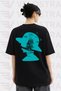 Unisex Women's and Men's One Piece Luffy Printed Special Design Oversize Comfortable Daily Use Combed Cotton T-Shirt - 3