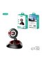 Cat-Cot Magnetic Car Mount - Universal Folding Dashboard Phone Holder - Black/Red - 3